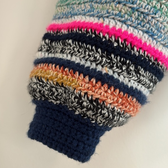 Miu Miu Inspired Crochet Cardigan Sweater - Size S (hand made & one of a kind) - Picture 2 of 7